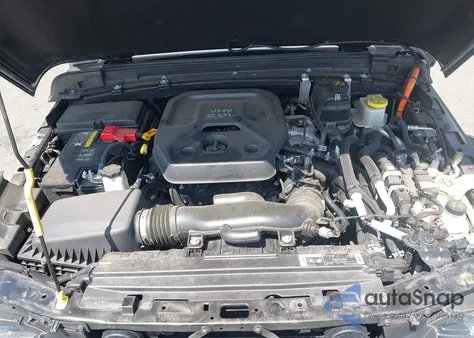 2023 Jeep Wrangler 4Xe Sahara 4X4 from USA, damaged, VIN 1C4JJXP67PW557208